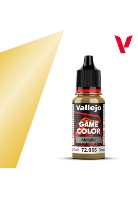 Pintura Game Color Metallic Dorado Pulido 72.055 Vallejo