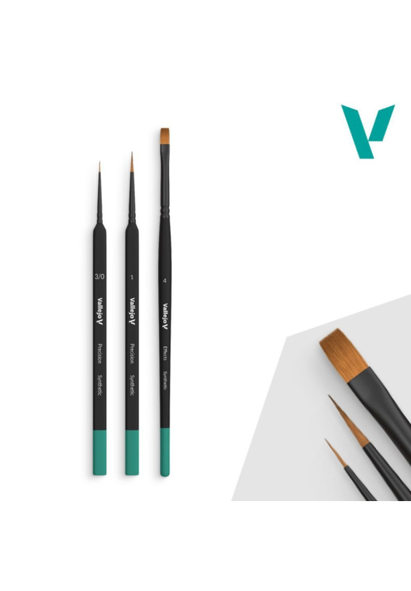 Set 3 Pinceles Starter Vallejo B03990