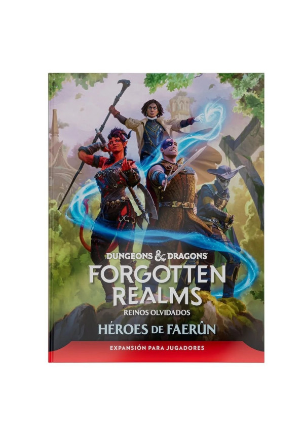 Libro D&D Reinos Olvidados: Heroes de Faerun Español Guia de Jugador