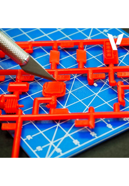 Set 5x Cuchillas #11 Hoja Recta Vallejo T06003