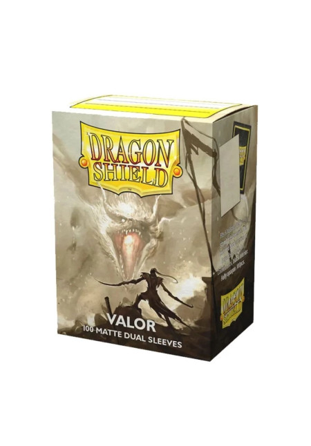 Fundas Dragon Shield  Valor Dual Mate 100 Uds