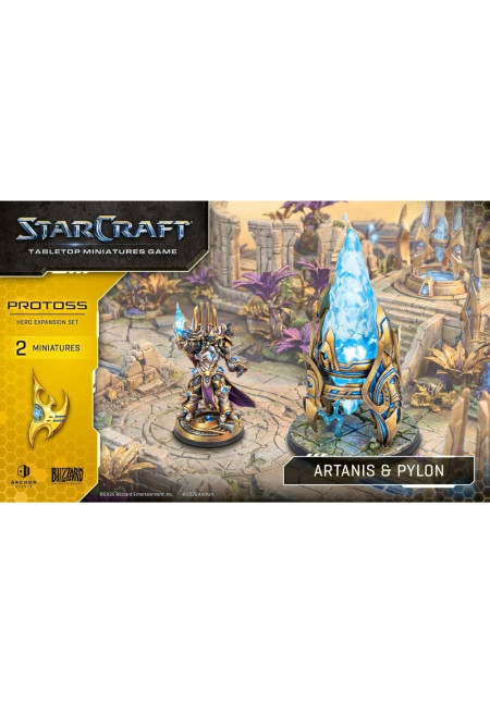 StarCraft Tabletop Artanis & Pylon