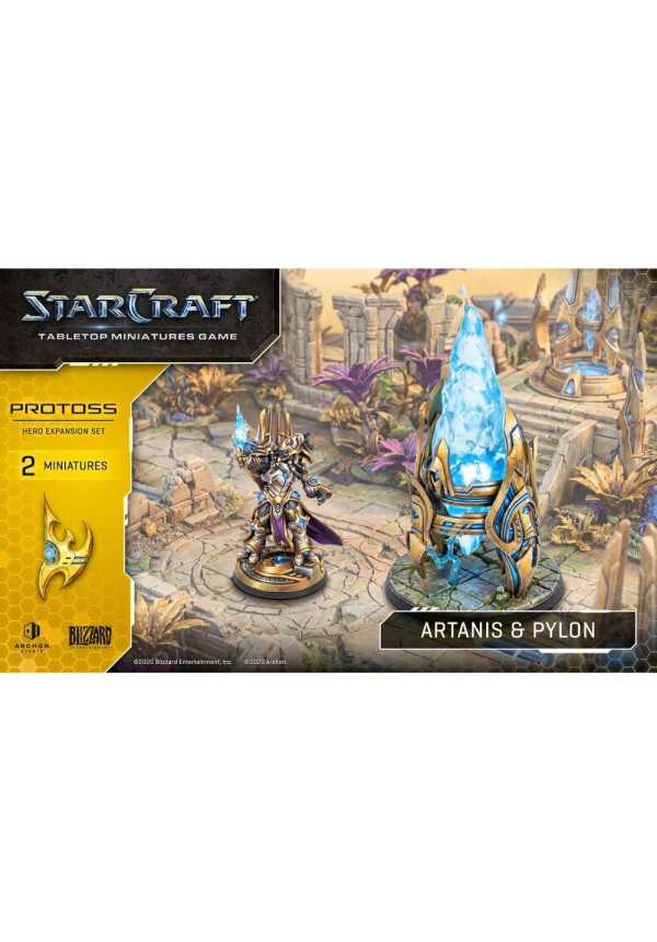 StarCraft Tabletop Artanis & Pylon