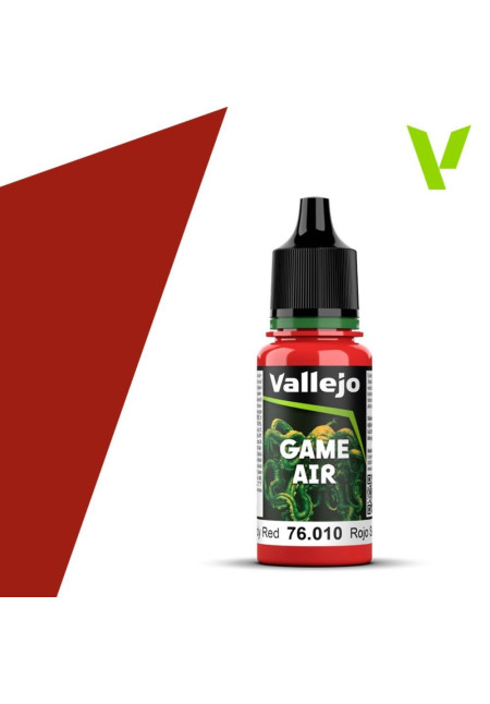 Pintura Game Air Rojo Sanguina 76.010 Vallejo