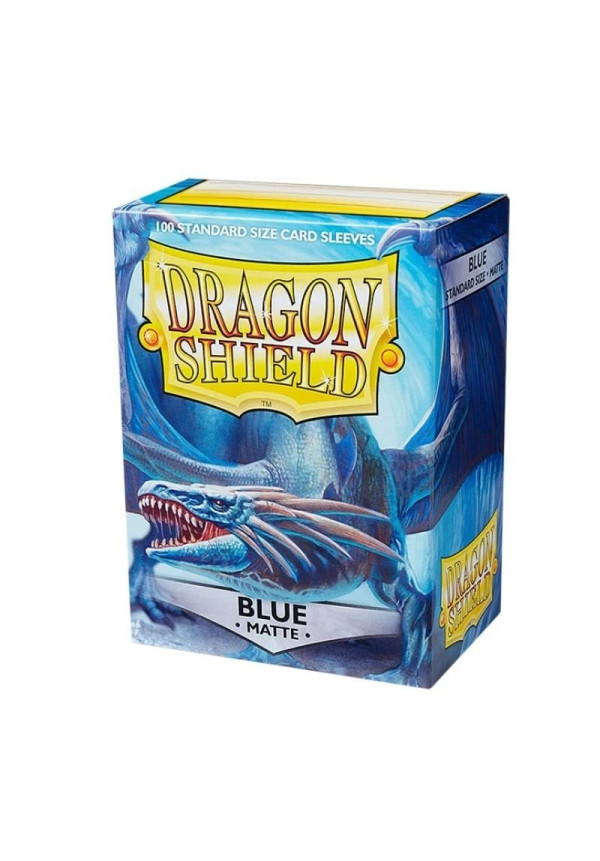 Fundas Dragon Shield Blue Mate 100 Uds