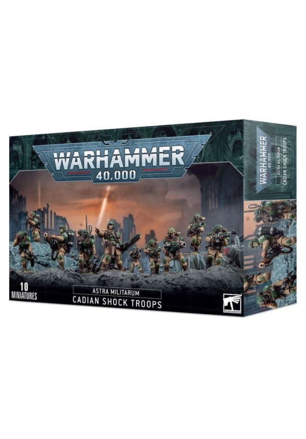 Warhammer 40K 47-33 Astra Militarum: Cadian Shock Troops