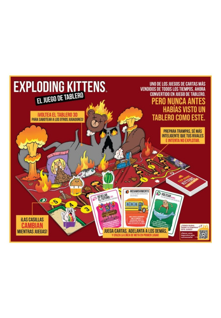 Exploding Kittens: El Juego de Tablero