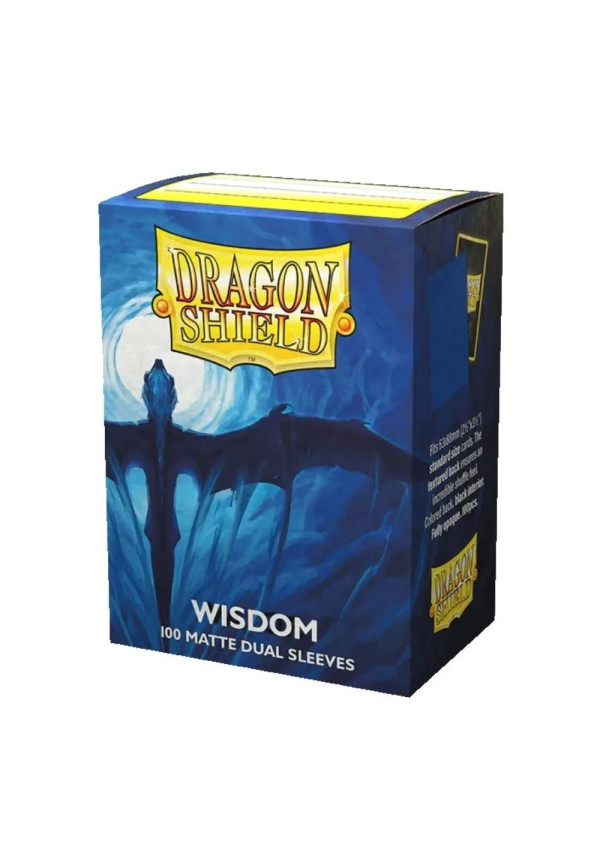 Fundas Dragon Shield Wisdom Dual  Mate 100 Uds