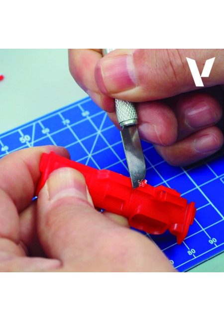 Set 10x Cuchillas Curvas Vallejo T06002