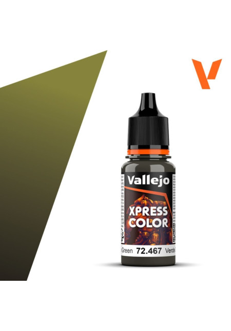 Pintura Xpress Color Verde Camaleón 72.467 Vallejo