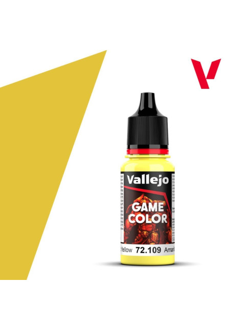 Pintura Game Color Amarillo Toxico 72.109 Vallejo