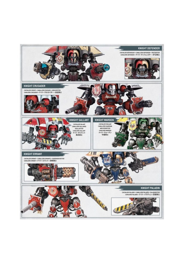 Warhammer 40K 54-22 Imperial Knights: Knight Questoris