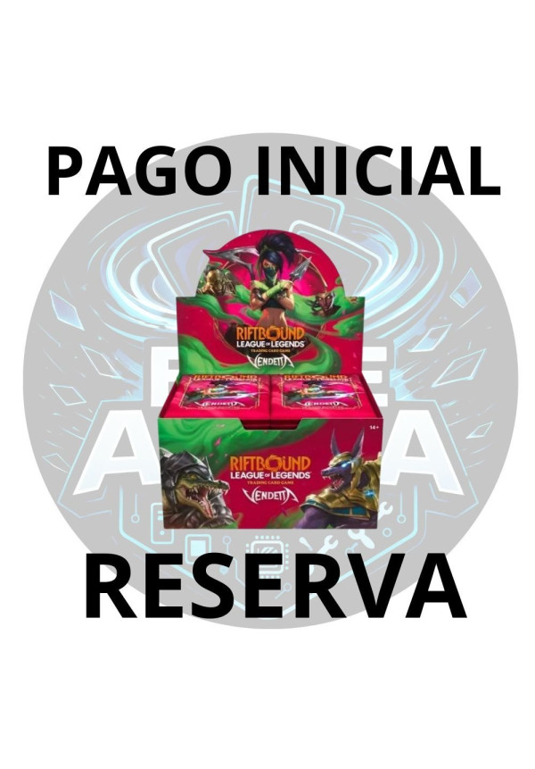 RESERVA Inicial Booster Box Riftbound Vendetta