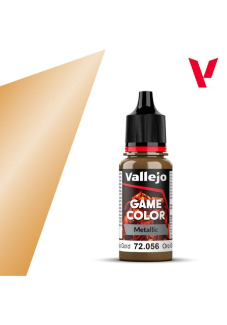 Pintura Game Color Metallic Oro Glorioso 72.056 Vallejo