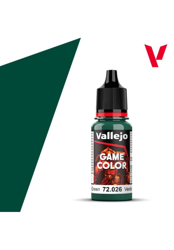 Pintura Game Color Verde Jade 72.026 Vallejo