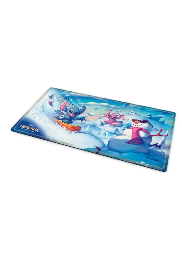 Tapete Stitch & Angel Hyperia City Lorcana