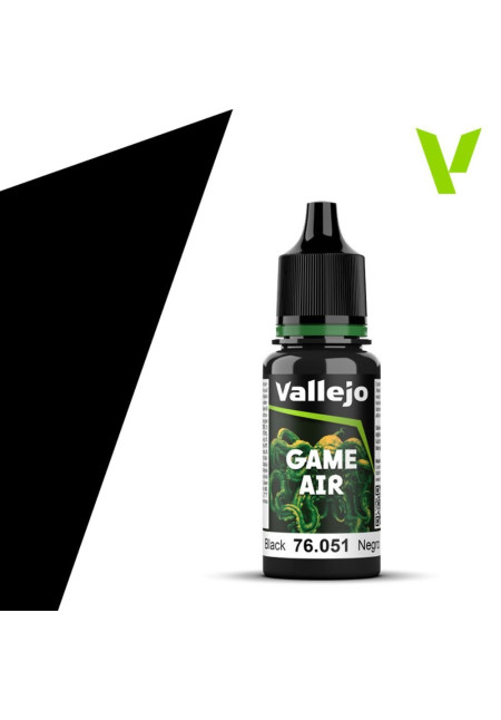 Pintura Game Air Negro76.051 Vallejo
