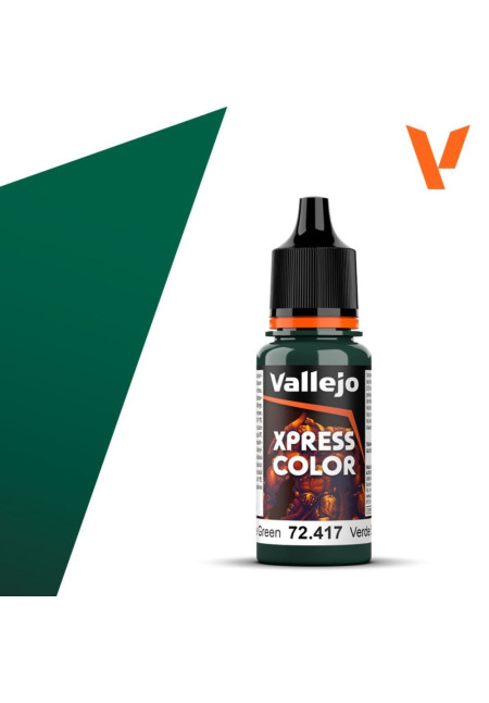 Pintura Xpress Color Verde Serpiente 72.417 Vallejo
