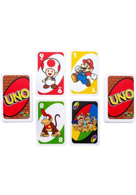 Uno  Super Mario Juego de Cartas