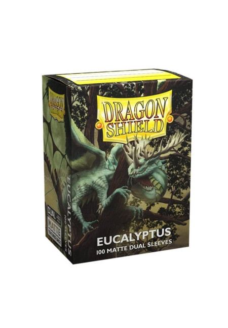 Fundas Dragon Shield Eucalyptus Mate Dual 100 Uds