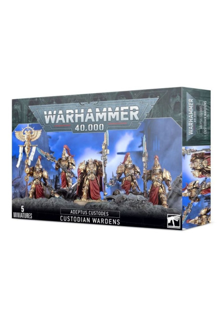 Warhammer 40K 01-11 Adeptus Custodes: Custodian Wardens Warhammer 40K 01-11 Adeptus Custodes: Custodian Wardens