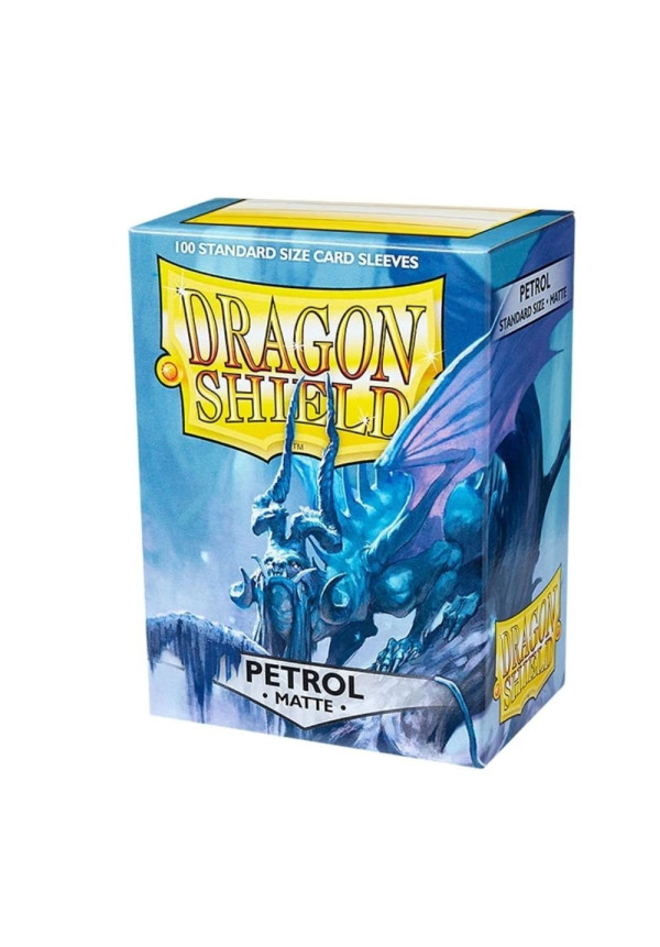 Fundas Dragon Shield Petrol Mate 100 Uds