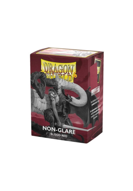 Fundas Dragon Shield Non Glare Rojo