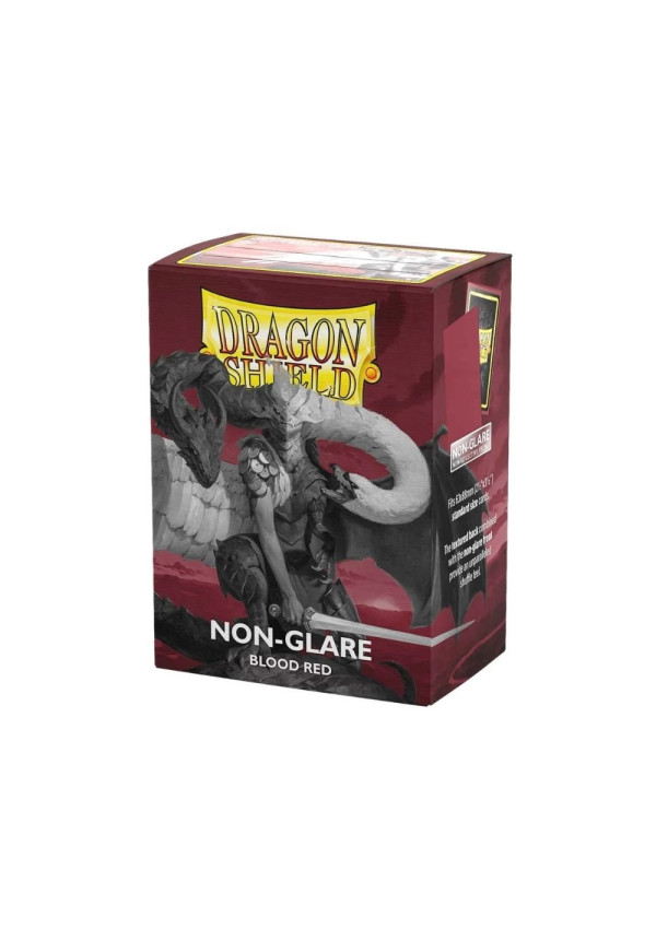 Fundas Dragon Shield Non Glare Rojo
