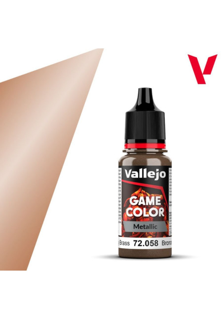 Pintura Game Color Metallic Bronce Pulido 72.058 Vallejo