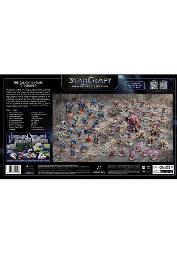 StarCraft Tabletop  Starter Set Founders Edition