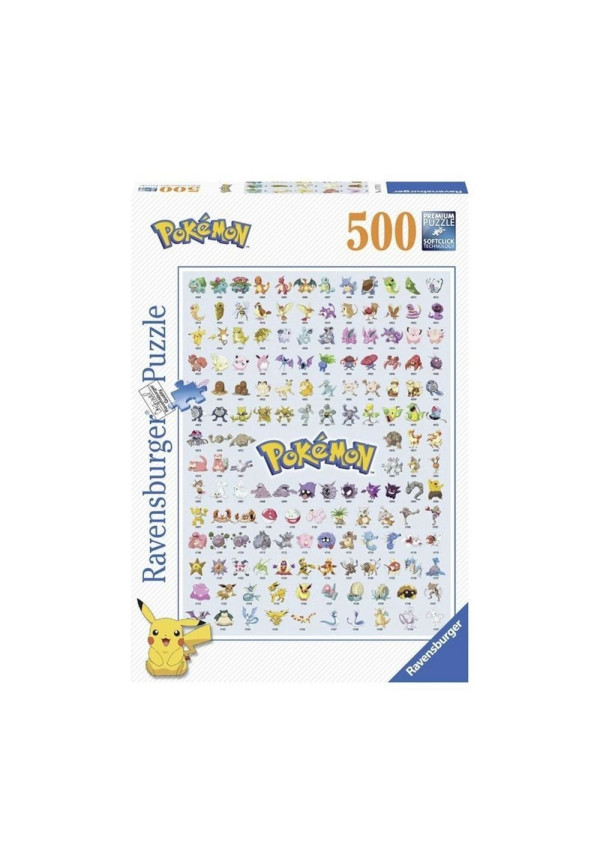 Puzzle Pokemon  151 ravensburger 500pcs