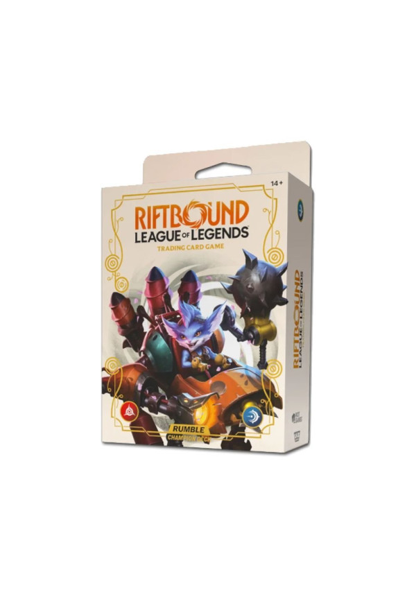 Champion Deck Rumble Riftbound Inglés