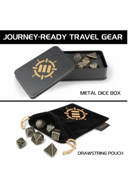 Metal RPG Dice Set  Enhance
