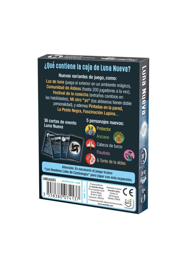 Hombres Lobo de Castronegro: Luna Nueva Español