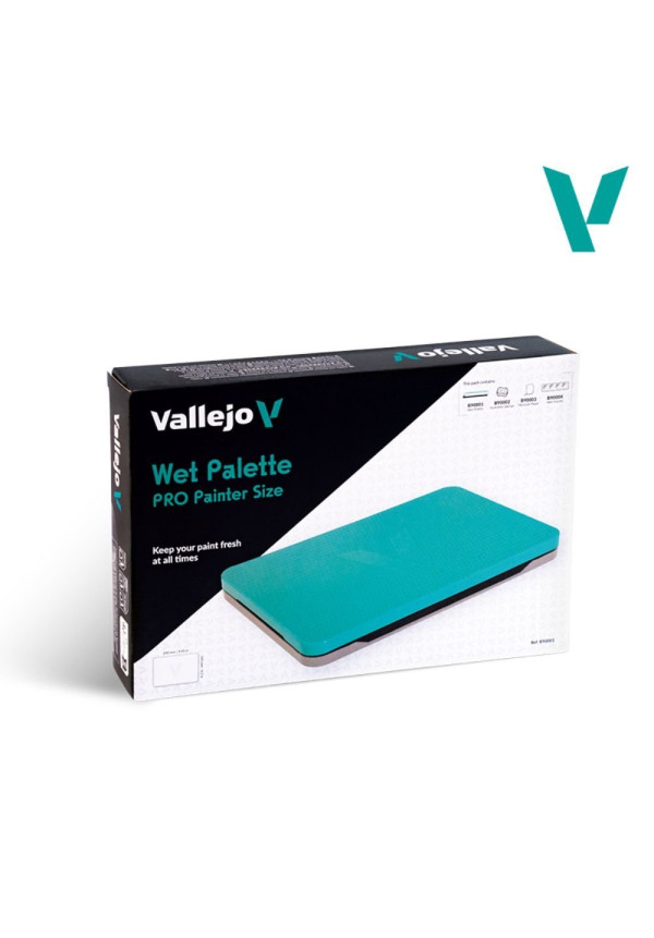Paleta Humeda Vallejo Pro Painter Size