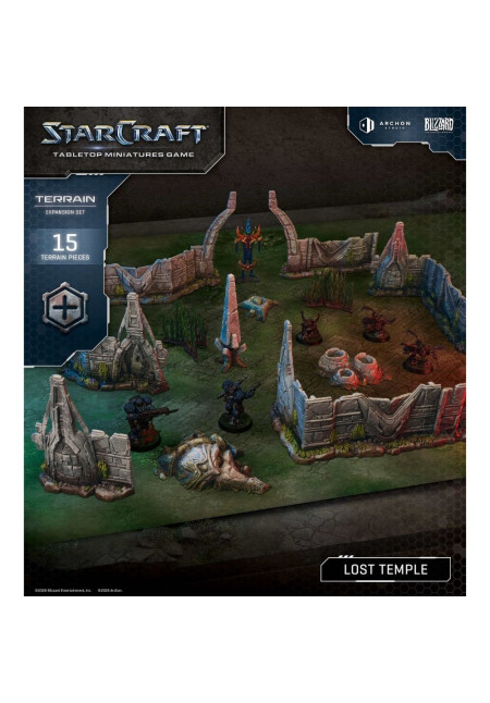 StarCraft Tabletop Stalker Terrain Lost Temple Expansion Set