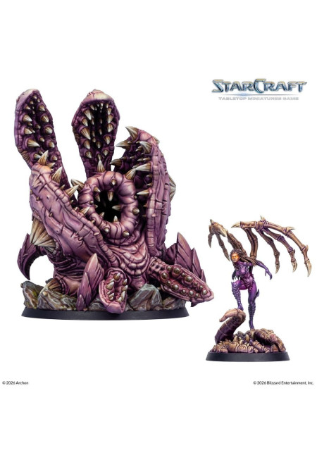 StarCraft Tabletop Kerrigan & Omega Worm