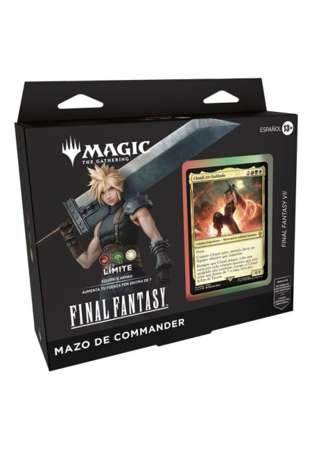 Mazo Commander Magic Final Fantasy Limite Español