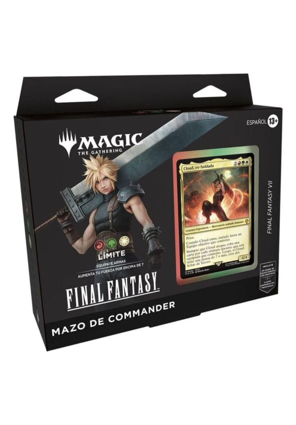Mazo Commander Magic Final Fantasy Limite Español