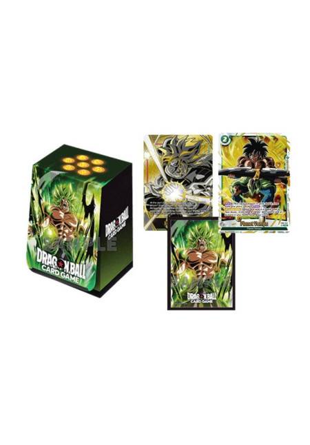 Official Card Case and Sleeves Set 04 Broly Dragon Ball Fusion 