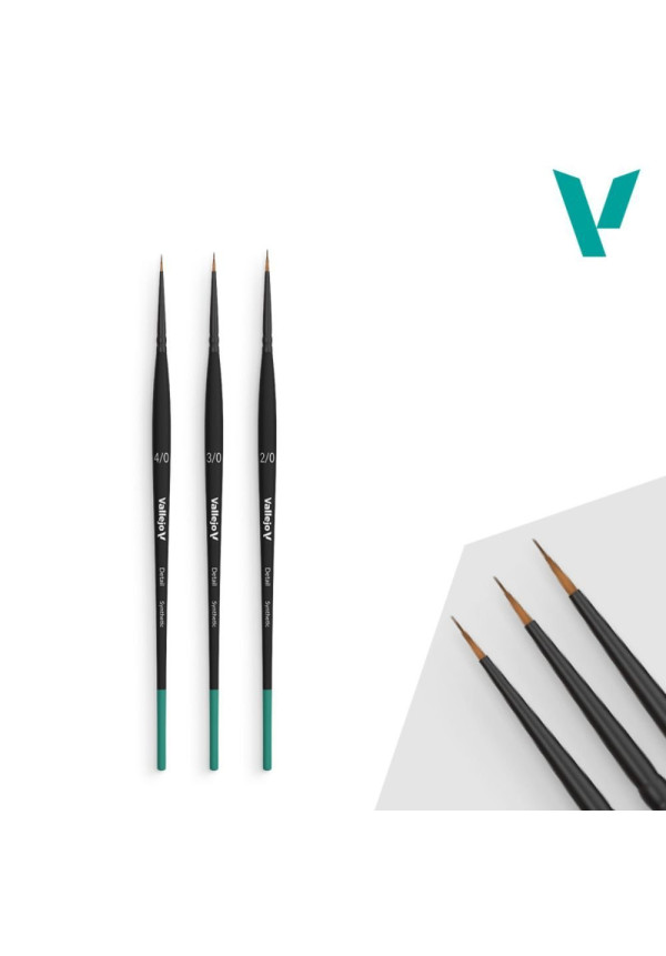 Set 3 Pinceles Definition Vallejo B02990