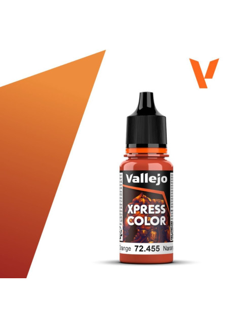 Pintura Xpress Color Naranja Camaleón 72.455 Vallejo
