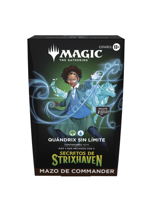 Mazo Commander Magic Quandrix Sin Limite Español