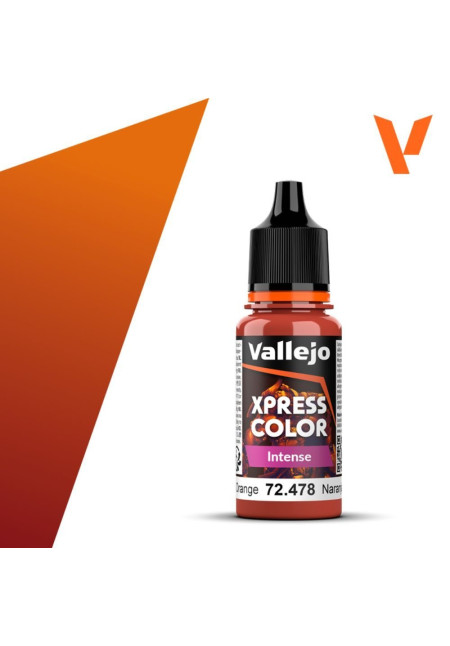 Pintura Xpress Color Intense Naranja Fénix 72.478 Vallejo